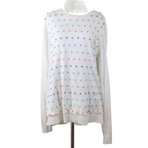 Talbots Mini Pom Pom Sweater xl